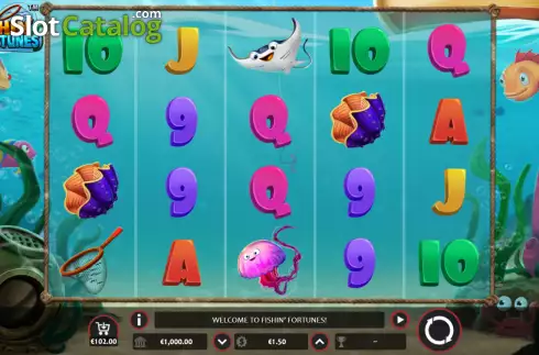 Οθόνη2. Fishin' Fortunes Κουλοχέρης