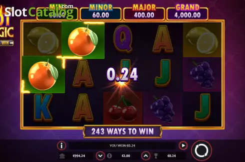 Οθόνη3. Hot Magic Κουλοχέρης 