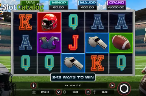 Οθόνη3. Touchdown Gold Hold & Win Κουλοχέρης