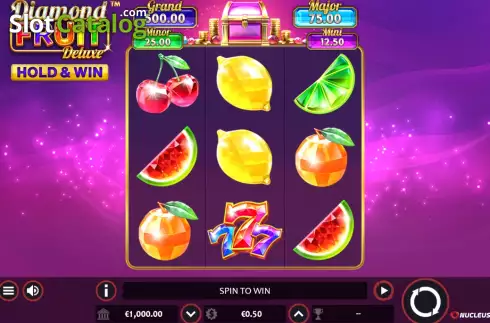 Οθόνη2. Diamond Fruit Deluxe Κουλοχέρης 