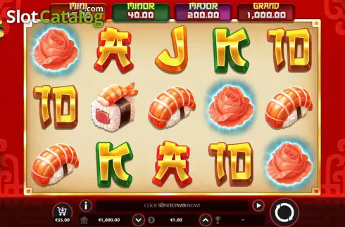 Οθόνη2. Sushi Fortune - Hold & Win Κουλοχέρης 