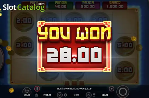 Οθόνη3. Sushi Fortune - Hold & Win Κουλοχέρης 
