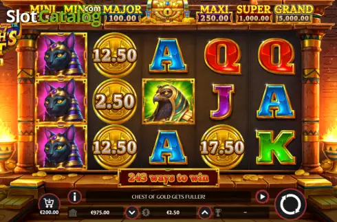 Οθόνη2. Pharaoh's Vault - Hold & Win Κουλοχέρης