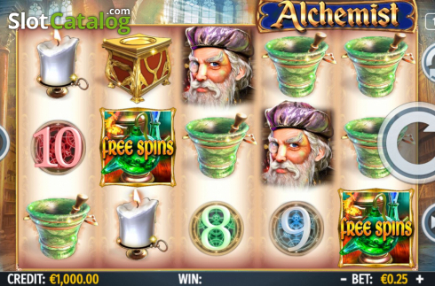 Οθόνη2. Alchemist (Octavian Gaming) Κουλοχέρης