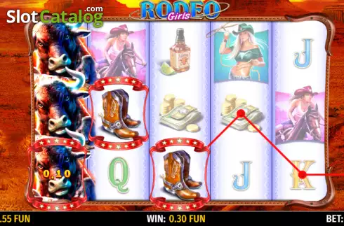 Οθόνη3. Rodeo Girls Κουλοχέρης