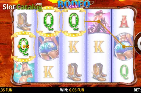 Οθόνη4. Rodeo Girls Κουλοχέρης