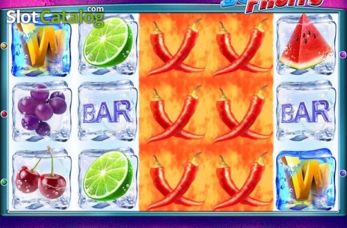 Οθόνη5. Icy Fruits (Octavian Gaming) Κουλοχέρης 