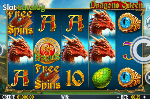 Οθόνη2. Dragons Queen Κουλοχέρης