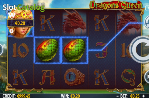Οθόνη3. Dragons Queen Κουλοχέρης