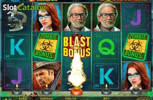 Οθόνη3. Zombie Lab Κουλοχέρης