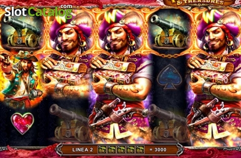Οθόνη4. Pirates and Treasures Κουλοχέρης