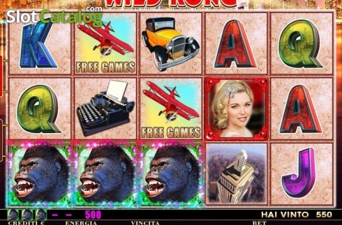 Οθόνη2. Wild Kong Κουλοχέρης