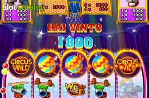 Οθόνη5. Circus Wild Κουλοχέρης