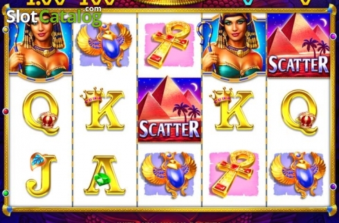 Οθόνη2. Cleopatra (Octavian Gaming) Κουλοχέρης