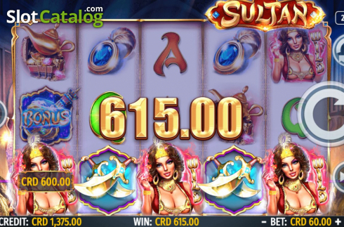 Οθόνη3. Sultan (Octavian Gaming) Κουλοχέρης