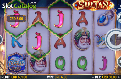 Οθόνη4. Sultan (Octavian Gaming) Κουλοχέρης