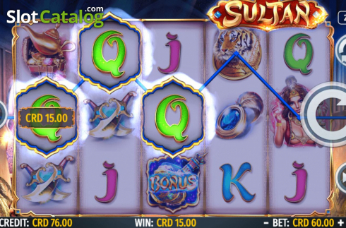 Οθόνη5. Sultan (Octavian Gaming) Κουλοχέρης