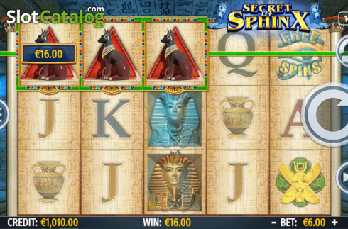 Οθόνη3. Secret of Sphinx Κουλοχέρης