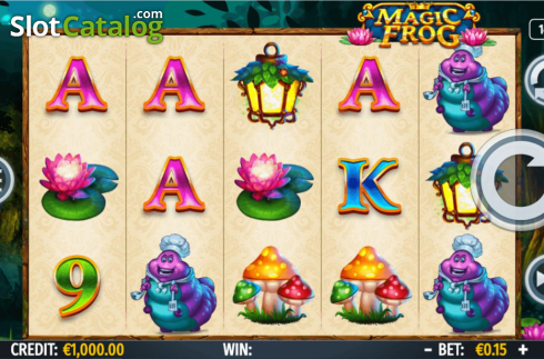 Οθόνη2. Magic Frog Κουλοχέρης 