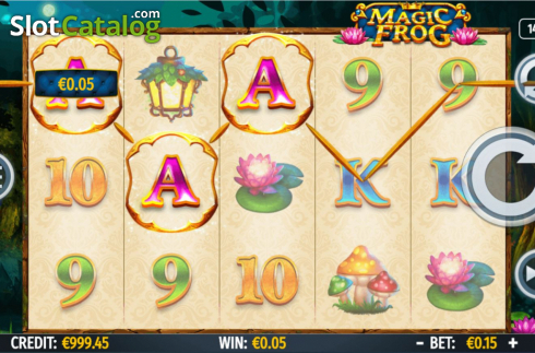 Οθόνη3. Magic Frog Κουλοχέρης 