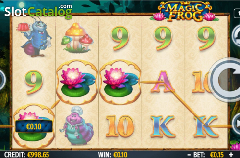 Οθόνη4. Magic Frog Κουλοχέρης 
