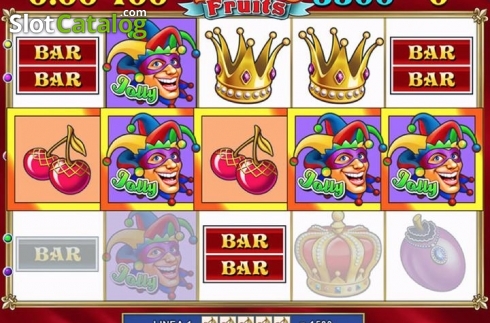 Οθόνη4. Royal Fruits (Octavian Gaming) Κουλοχέρης