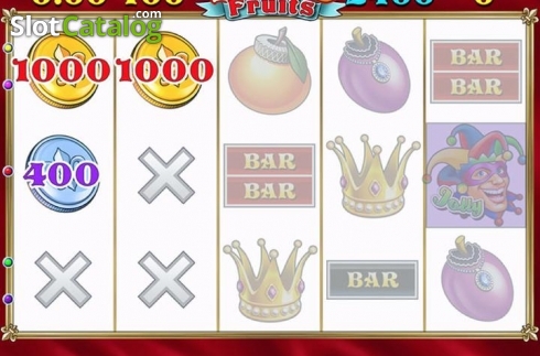 Οθόνη5. Royal Fruits (Octavian Gaming) Κουλοχέρης