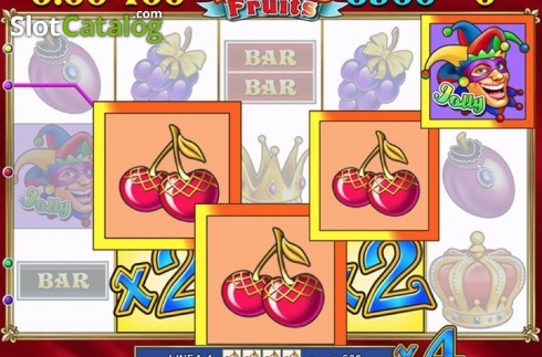 Οθόνη6. Royal Fruits (Octavian Gaming) Κουλοχέρης