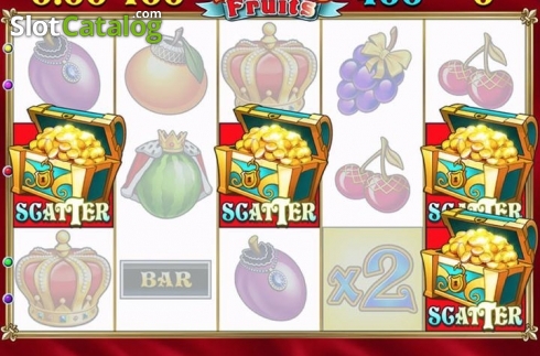 Οθόνη7. Royal Fruits (Octavian Gaming) Κουλοχέρης