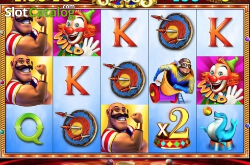 Οθόνη3. Circus (Octavian Gaming) Κουλοχέρης