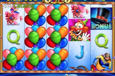 Οθόνη5. Circus (Octavian Gaming) Κουλοχέρης