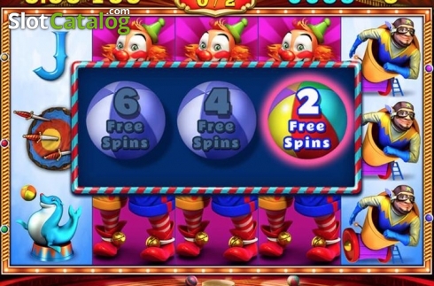 Οθόνη7. Circus (Octavian Gaming) Κουλοχέρης