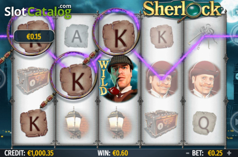 Οθόνη3. Sherlock (Octavian Gaming) Κουλοχέρης