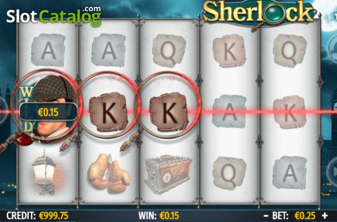 Οθόνη5. Sherlock (Octavian Gaming) Κουλοχέρης