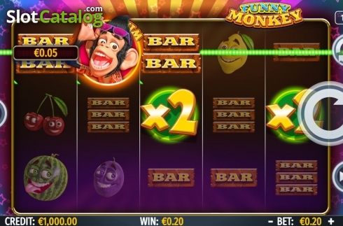 Οθόνη3. Funny Monkey Κουλοχέρης