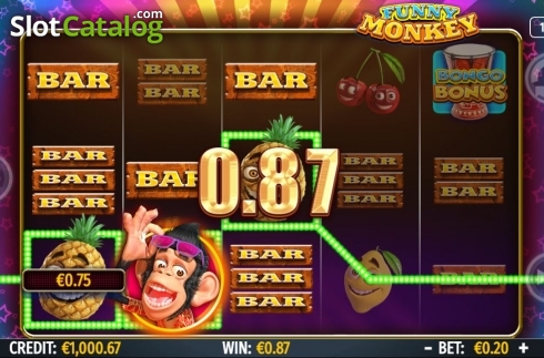 Οθόνη4. Funny Monkey Κουλοχέρης