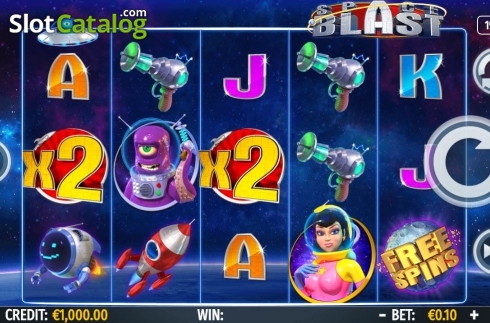 Οθόνη2. Space Blast Κουλοχέρης