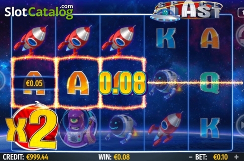 Οθόνη3. Space Blast Κουλοχέρης