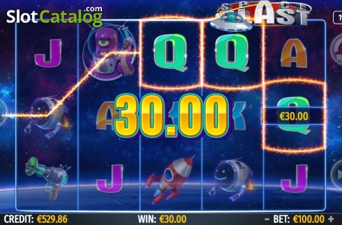Οθόνη4. Space Blast Κουλοχέρης