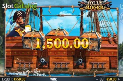 Οθόνη5. Jolly Roger (Octavian Gaming) Κουλοχέρης 
