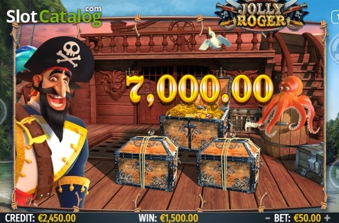 Οθόνη7. Jolly Roger (Octavian Gaming) Κουλοχέρης 