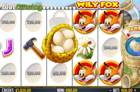 Οθόνη4. Wily Fox Κουλοχέρης