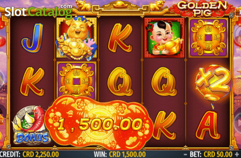 Οθόνη4. Golden Pig (Octavian Gaming) Κουλοχέρης 