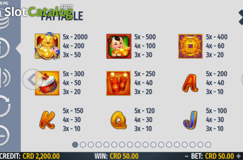 Οθόνη6. Golden Pig (Octavian Gaming) Κουλοχέρης 