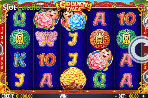 Οθόνη2. Golden Tree (Octavian Gaming) Κουλοχέρης 