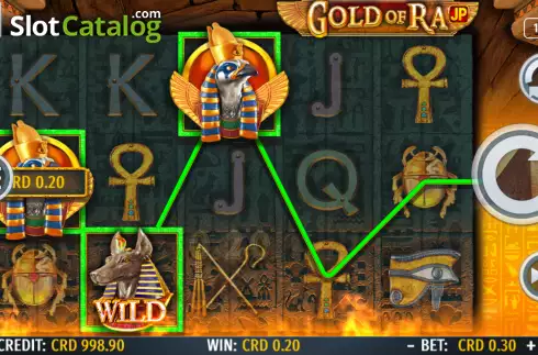 Οθόνη4. Gold of Ra (Octavian Gaming) Κουλοχέρης