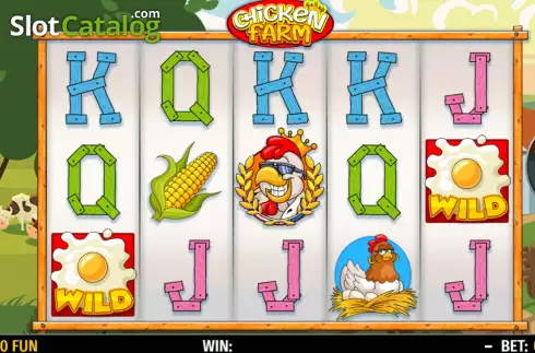 Οθόνη2. Chicken Farm (Octavian Gaming) Κουλοχέρης