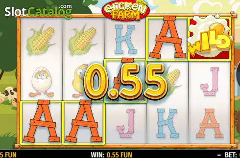 Οθόνη4. Chicken Farm (Octavian Gaming) Κουλοχέρης