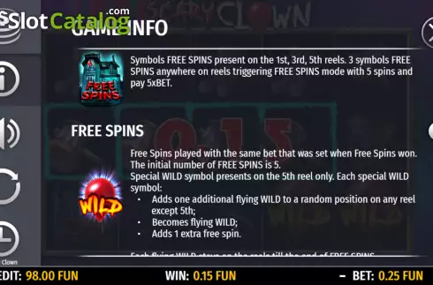 Οθόνη7. Scary Clown (Octavian Gaming) Κουλοχέρης