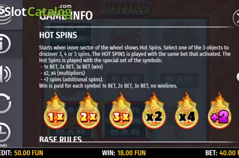 Οθόνη9. Fireballs Κουλοχέρης